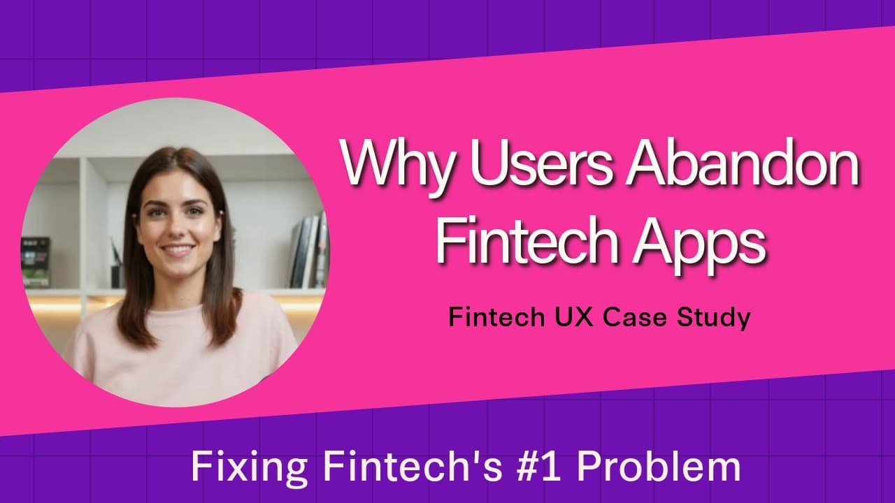 Fintech Onboarding Friction: Why Users Drop Off & How to Fix It | UX Case Study